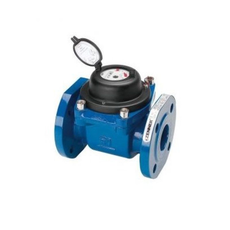 Contador Volumétrico Tipo Woltman LXSC 2" con Flange DIN, Cuenta Pulsos y 4 Perforaciones