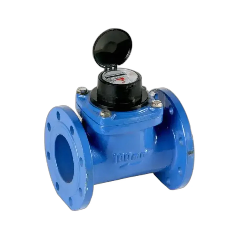 Contador Volumétrico Woltman LXSC 4" Flange DIN con Pulsos (8 Perforaciones)