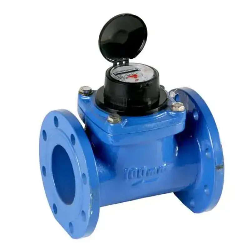 Contador Volumétrico Woltman LXSC 4" Flange DIN con Pulsos (8 Perforaciones)