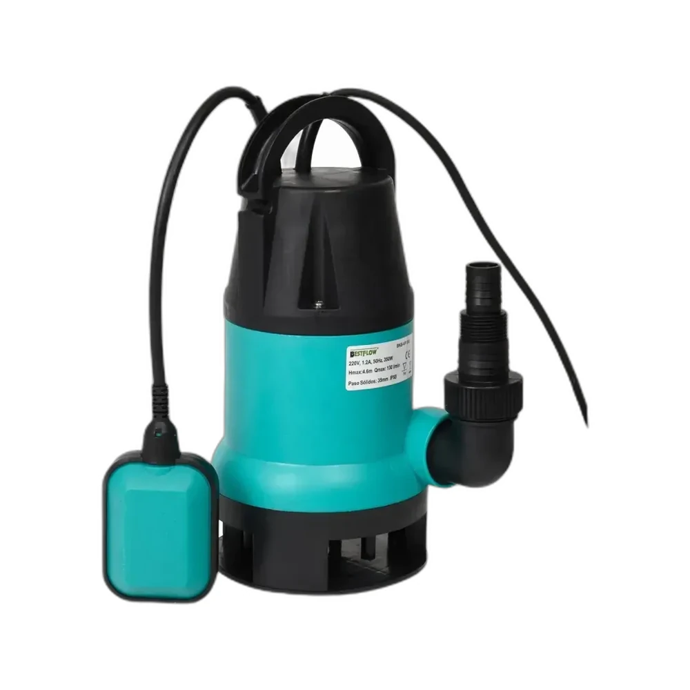 Bomba sumergible achique 0.5hp Bestflow BKS-VP 350/G