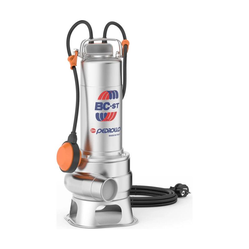 Electrobomba Sumergible Pedrollo BCm 20/50 para Aguas Negras (2 HP - 220V)